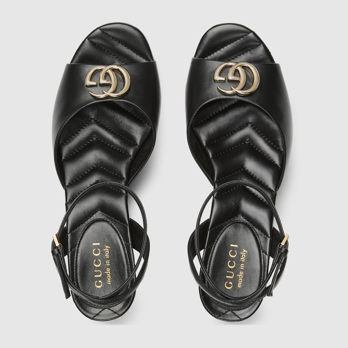 Gucci Women’s platform sandal with Double G - Image 2